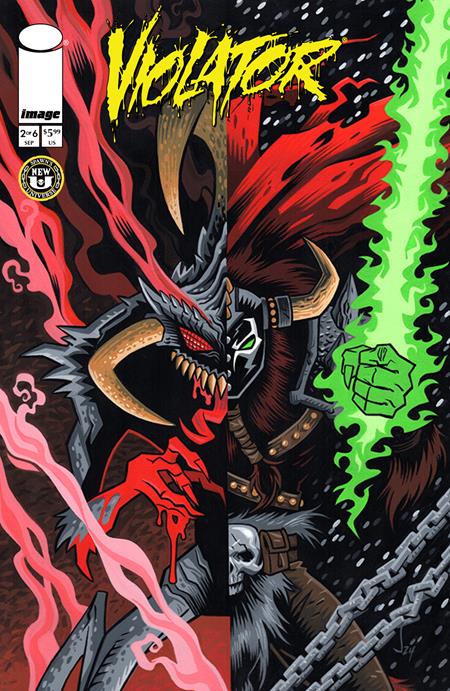 Spawn Violator #2 (Of 6) B Jay Geldhof Variant SIGNED Marc Andreyko (10/16/2024) Image