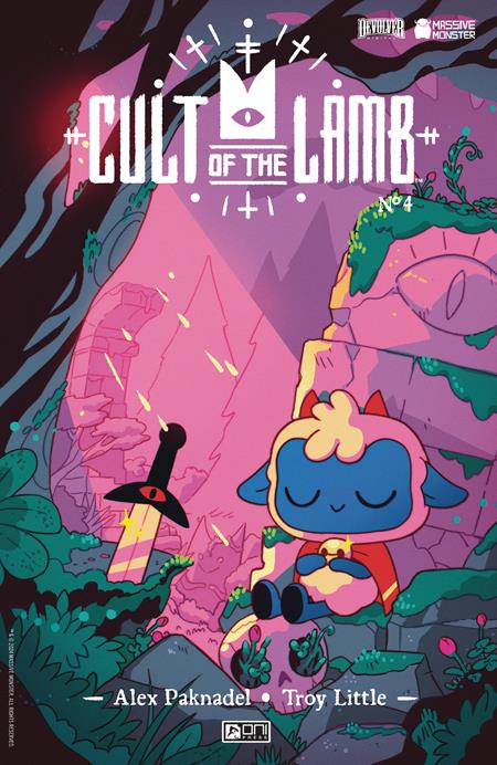 Cult Of The Lamb #4 (Of 4) A1 Cover Set Of 5 Books (10/02/2024) Oni