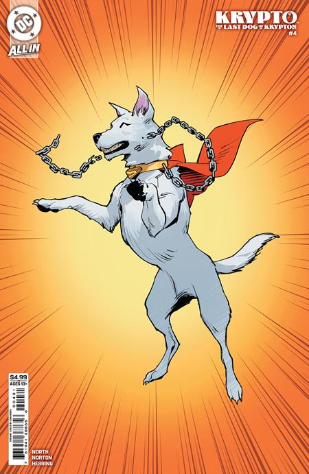 Krypto The Last Dog Of Krypton #4 (Of 5) C Dan Mora Variant (09/17/2025) Dc