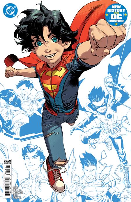 New History Of The Dc Universe #4 (Of 4) B Dan Mora Variant (10/22/2025) Dc - Golden Apple Comics