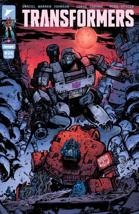 Transformers #24 B Jorge Corona & Mike Spicer Variant (09/10/2025) Image