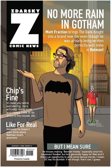 Zdarsky Comic News #15 (09/17/2025) Zdarsco - Golden Apple Comics