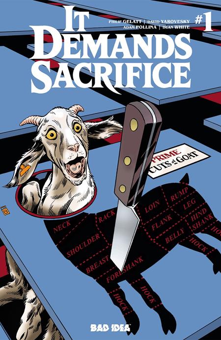 It Demands Sacrifice #1 (Of 4) K Mark Buckingham Intermix Variant (10/07/2026) Bad Idea