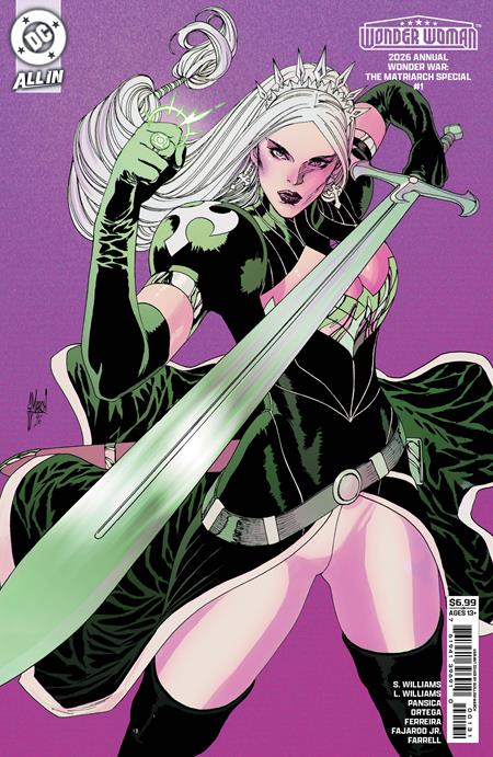 Wonder Woman 2026 Annual Wonder War The Matriarch Special #1 (One Shot) C Guillem March (09/30/2026) Dc
