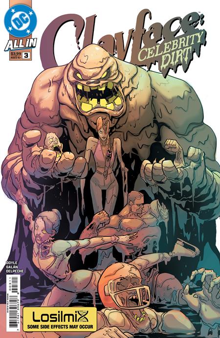 Clayface Celebrity Dirt #3 (Of 6) A Riley Rossmo (09/09/2026) Dc