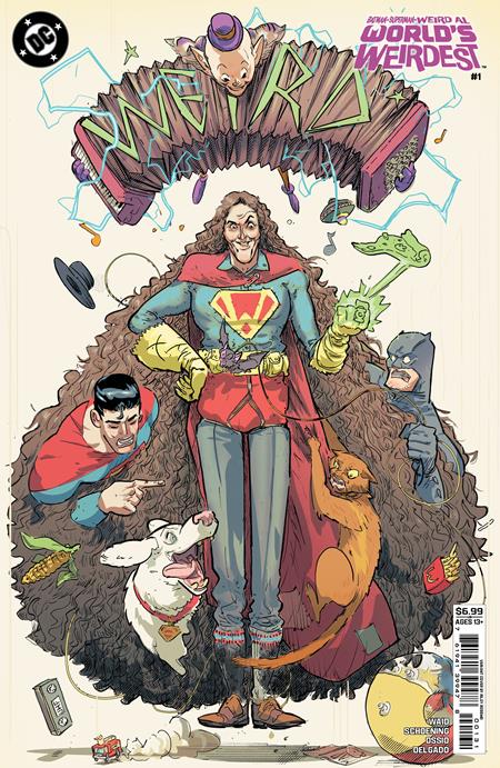 Batman Superman Weird Al Worlds Weirdest #1 (One Shot) C Riley Rossmo Variant (09/02/2026) Dc