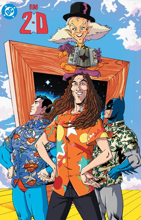 Batman Superman Weird Al Worlds Weirdest #1 (One Shot) E Dan Schoening Foil Variant (09/02/2026) Dc