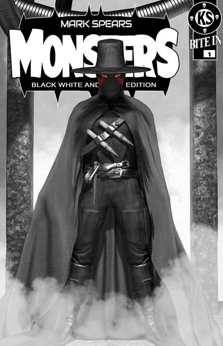 Mark Spears Monsters #1 7th Print D Black White Dead Absolute Batman 1 Homage Variant (09/16/2026) KEENSPOT