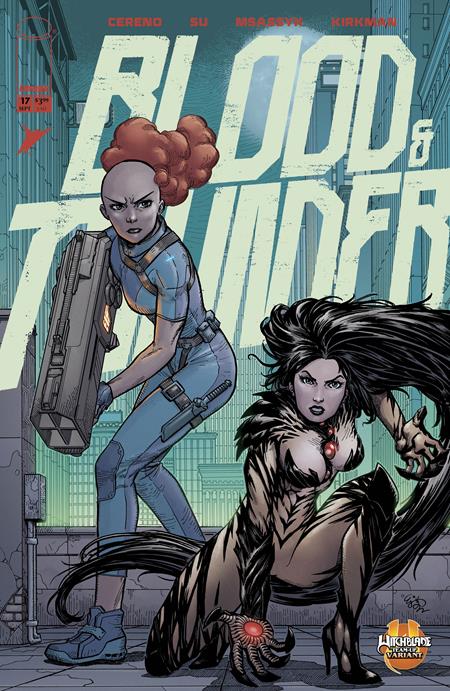 Blood & Thunder #17 E Ej Su & Dee Cunniffe Witchblade Team Up Variant (09/09/2026) Image