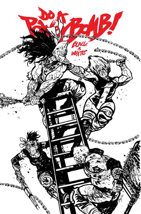 Do A Powerbomb Black And White #3 (Of 3) B Daniel Warren Johnson Variant (09/23/2026) Image