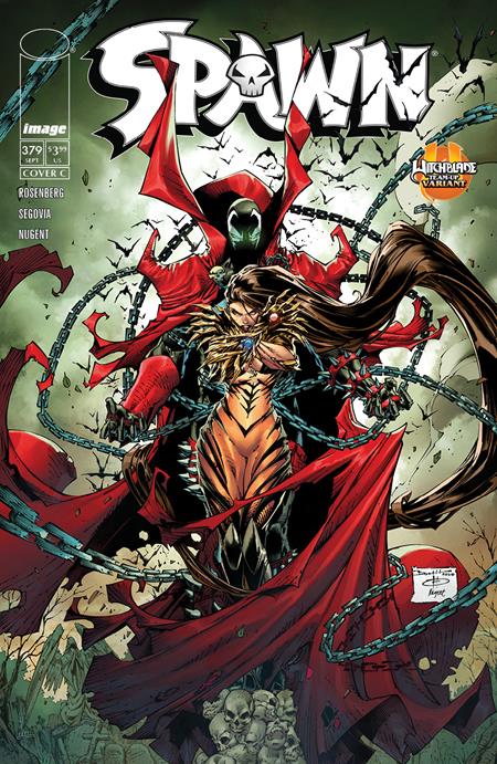 Spawn #379 C Brett Booth Witchblade Team Up Variant (09/30/2026) Image