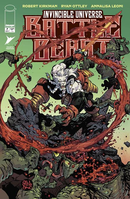 Invincible Universe Battle Beast #7 4th Print Oliver Ono Variant (09/09/2026) Image