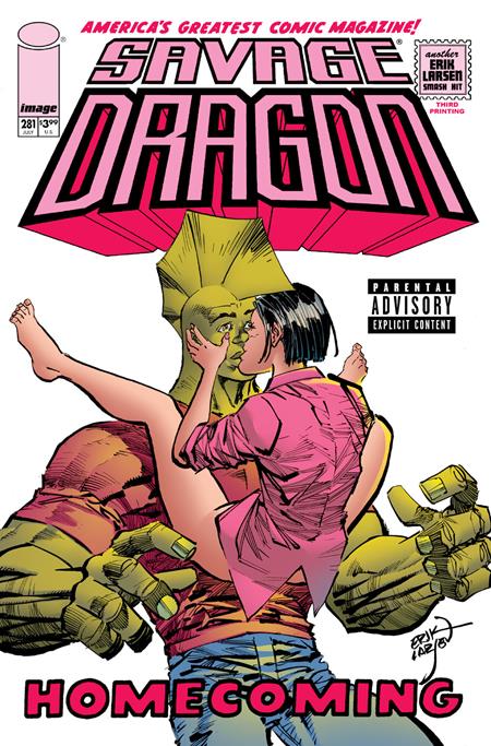 Savage Dragon #281 3rd Print Erik Larsen Variant (09/23/2026) Image