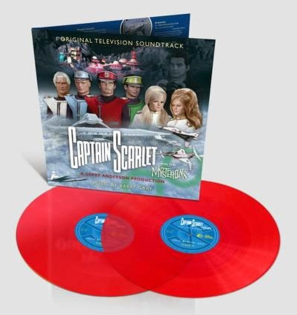 Various Artists - Captain Scarlet & The Mysterons (2LP/Transparent Red Vinyl) - Golden Apple Comics