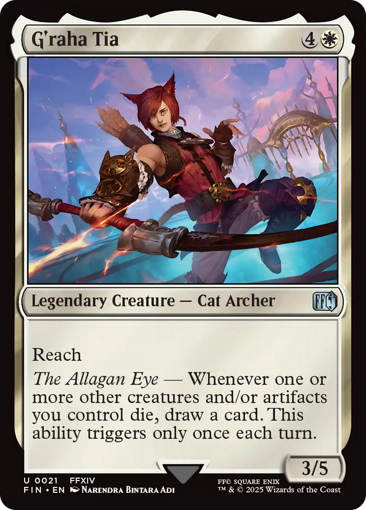 G'raha Tia (FIN-021) - FINAL FANTASY Foil - Golden Apple Comics