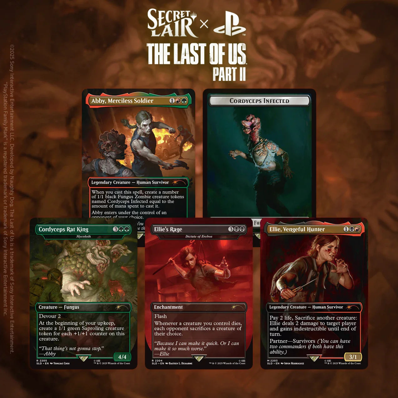Magic: the Gathering Secret Lair x The Last of Us Part II - Golden Apple Comics