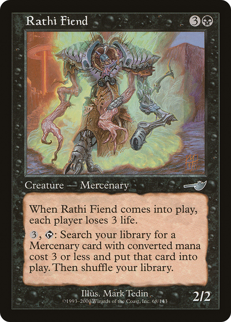 Rathi Fiend (NMS-068) - Nemesis