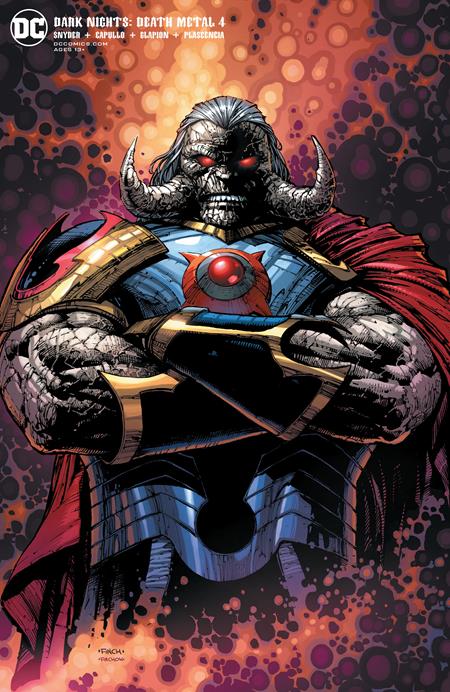 Dark Nights Death Metal #4 (Of 7) B DC 2020 NM David Finch Darkseid Variant - Golden Apple Comics