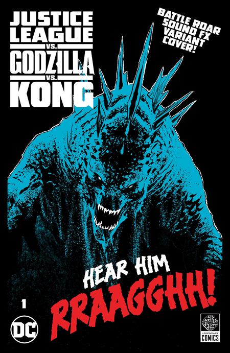 Justice League Vs Godzilla Vs Kong #1 (Of 6) F Christian Duce Godzilla Roar Sound Fx Gatefold Variant (10/17/2023) Dc