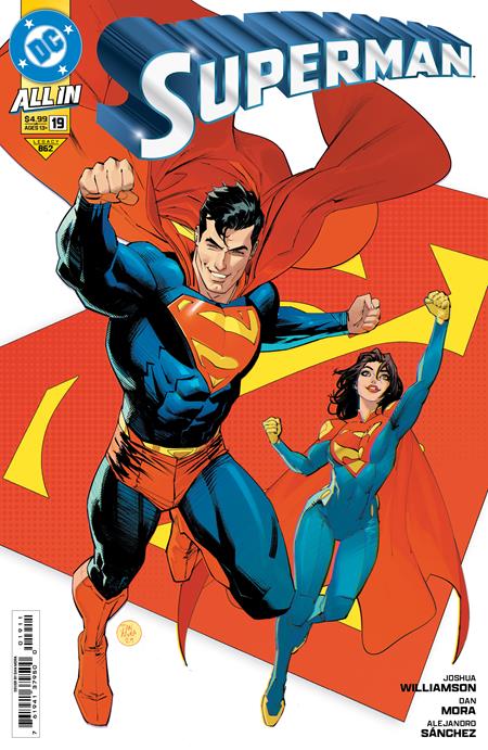 Superman #19 A Dan Mora Joshua Williamson (10/23/2024) Dc