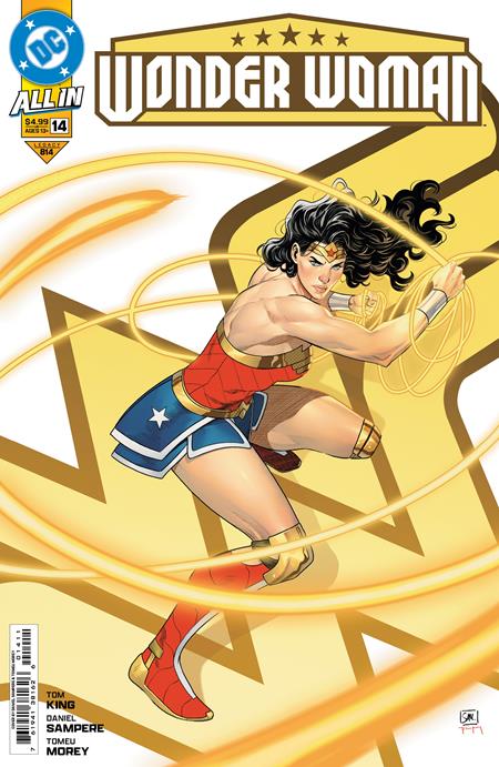 Wonder Woman #14 A Daniel Sampere Tom King (10/16/2024) Dc