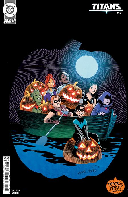 Titans #16 D Kelley Jones Trick Or Treat Variant (10/16/2024) Dc