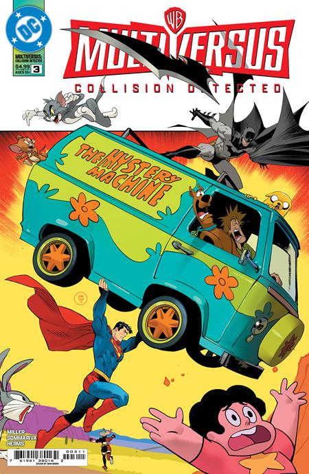 Multiversus Collision Detection #3 (Of 5) A Dan Mora Bryan Miller Action Comics 1 Homage (10/16/2024) Dc