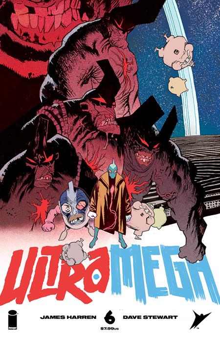 Ultramega By James Harren #6 (Of 8) A1 Cover Set Of 4 1:25 (10/16/2024) Image