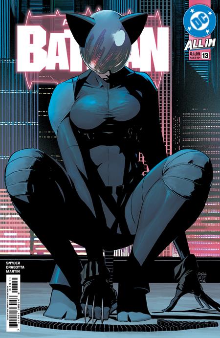 Absolute Batman #13 A Nick Dragotta Scott Snyder Catwoman Harley Quinn (10/08/2025) Dc - Golden Apple Comics