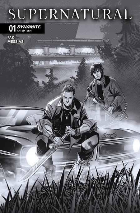 Supernatural #1 J 1:10 Eder Messias Line Art Variant (10/29/2025) Dynamite