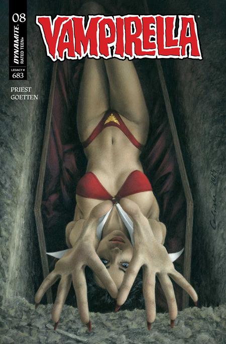 Vampirella #8 G 1:10 Celina Original Variant (12/17/2025) Dynamite