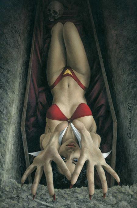 Vampirella #8 K 1:15 Celina Virgin Variant (12/17/2025) Dynamite
