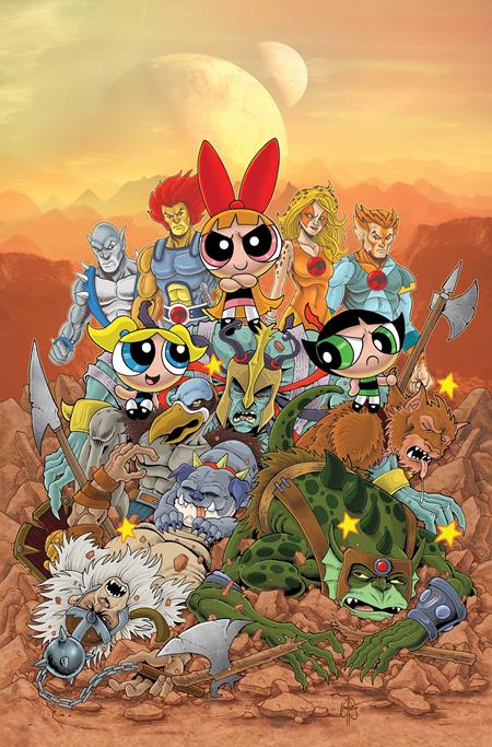 Thundercats The Powerpuff Girls #4 K 1:5 Ken Haeser Virgin (10/08/2025) Dynamite - Golden Apple Comics