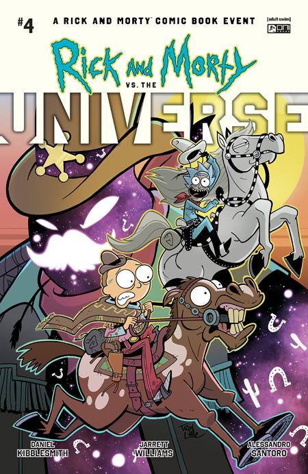 Rick And Morty Vs The Universe #4 (Of 4) B Troy Little Variant (10/22/2025) Oni