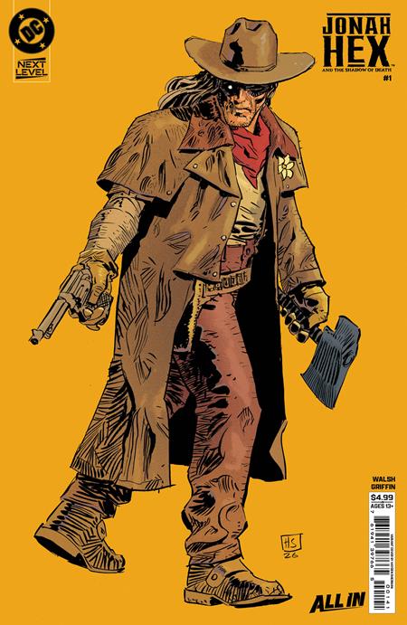 Jonah Hex And The Shadow Of Death #1 (Of 6) D Hayden Sherman Next Level Variant (10/07/2026) Dc
