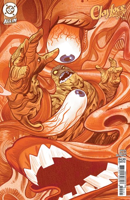 Clayface Celebrity Dirt #4 (Of 6) B Mike Del Mundo Variant (10/14/2026) Dc