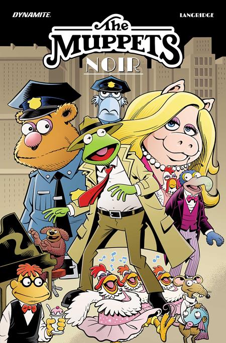 Muppets Noir Tp (02/03/2027) Dynamite Entertainment