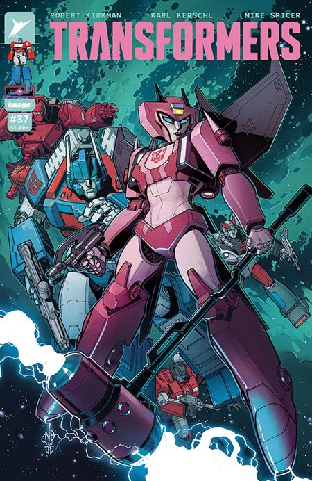 Transformers #37 A1 Cover Set of 7 1:25 1:50 1:100 (10/14/2026) Image
