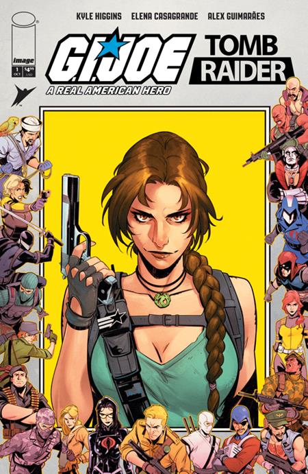 Gi Joe A Real American Hero Tomb Raider #1 (of 5) F 1:100 Lorenzo Tammetta Foil (10/07/2026) Image