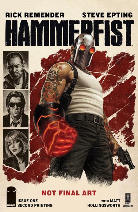 Hammerfist #1 2nd Print Steve Epting (09/23/2026) Image