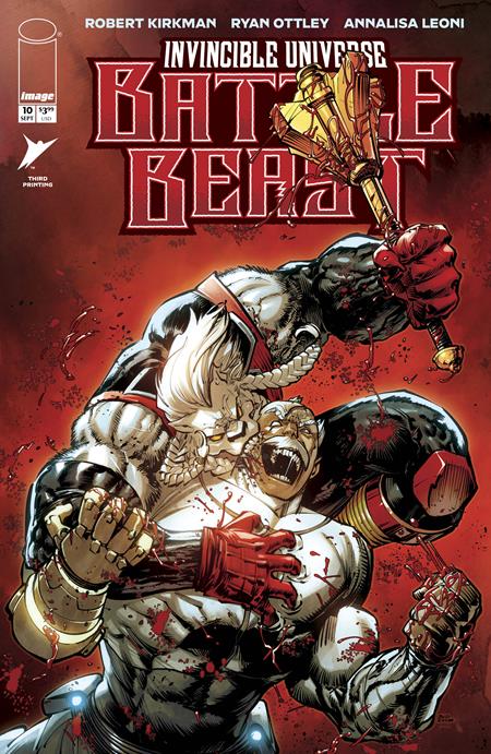 Invincible Universe Battle Beast #10 3rd Print Sid Kotian Variant (09/30/2026) Image
