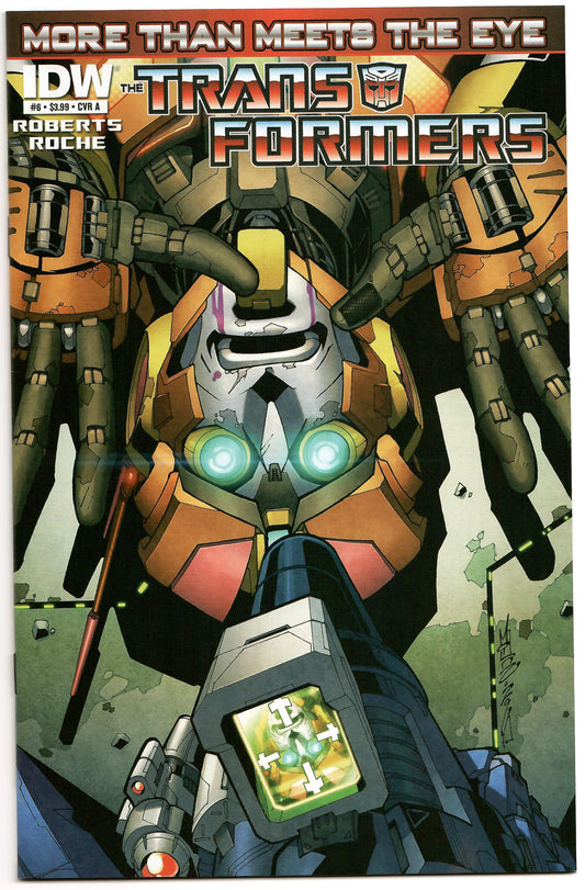 Transformers More Than Meets The Eye #6 A IDW 2012 Alex Milne James Roberts