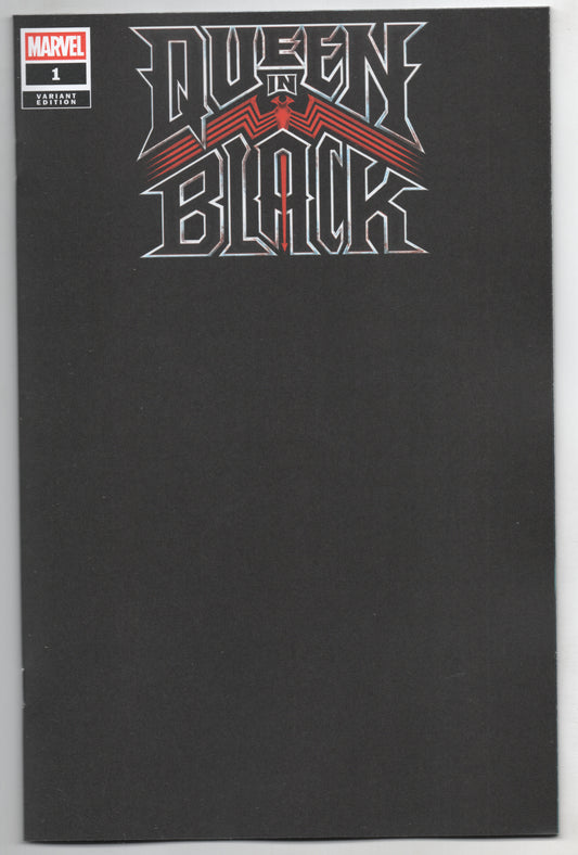 Queen In Black #1 X Black Blank Blind Bag Variant (07/29/2026) Marvel