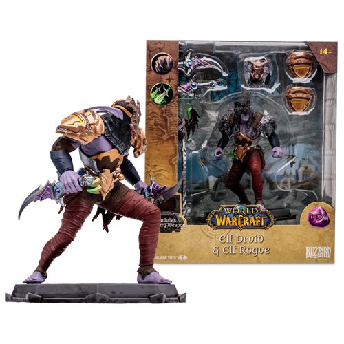 McFarlane Toys World of Warcraft Wave 1 1:12 Posed Figure - Choose a Figure