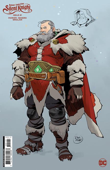 Batman Santa Claus Silent Knight #1 (Of 4) F 1:50 Dan Mora Card Stock Variant (12/05/2023) Dc