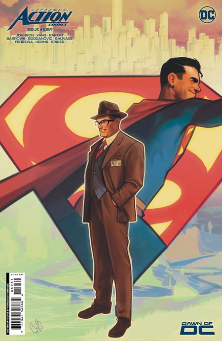 Superman Action Comics #1059 F 1:50 Francesco Tomaselli Card Stock Variant (11/28/2023) Dc