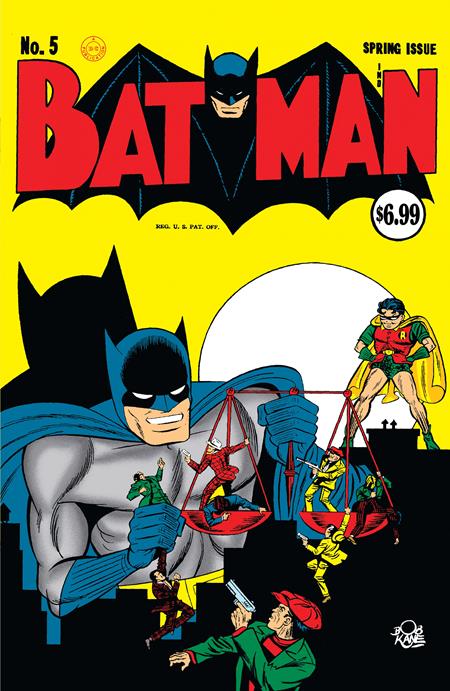 Batman #5 Facsimile Edition A Bob Kane Bill Finger (12/05/2023) Dc