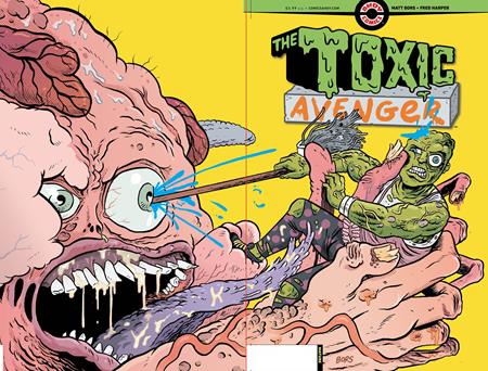 Toxic Avenger #2 (Of 5) B 1:3  Matt Bors Wraparound Unlock Variant (11/13/2024) Ahoy