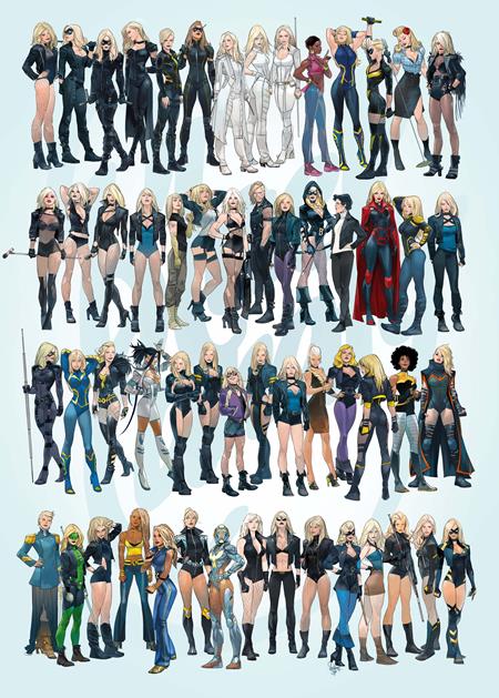 Black Canary Best Of The Best #1 (Of 6) C Otto Schmidt Wraparound Variant (11/27/2024) Dc