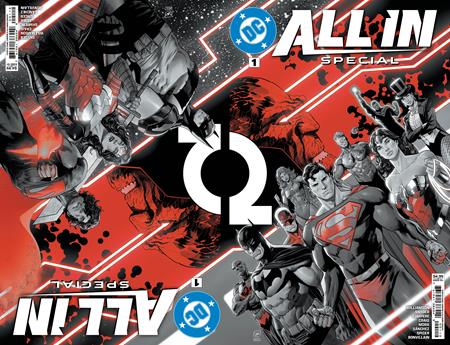 Dc All In Special #1 (One Shot) 2nd Print A Daniel Sampere Wraparound Variant (10/30/2024) Dc